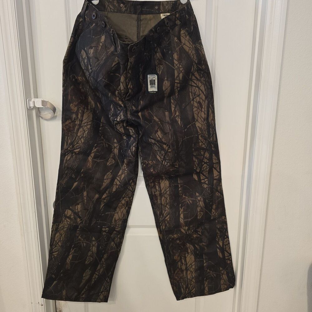 Filson Oil Finish Double Tin Cloth Pants - NWT 38x34 Realtree Hardwoods Camo